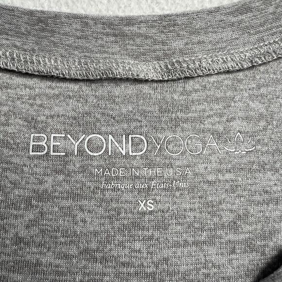 Beyond Yoga Women Gray All For Ties Knotted Muscle Tie Tank Top LWSD4418 XS - Picture 2 of 8